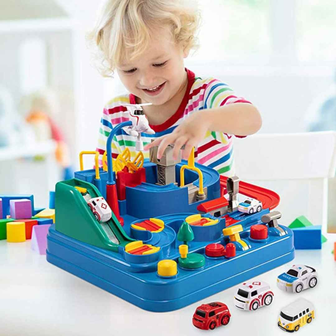 RescueTrack Adventure Set – Educational Toddler Toy