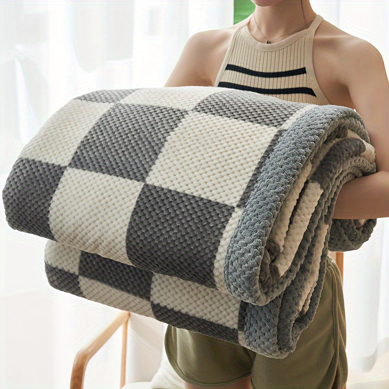 Cozy Plaid – Luxury Milk Fleece Blanket for Ultimate Comfort