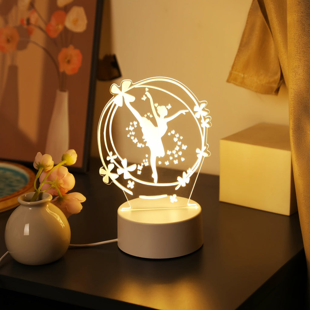 LumiDance – 3D LED Night Lamp Ballet
