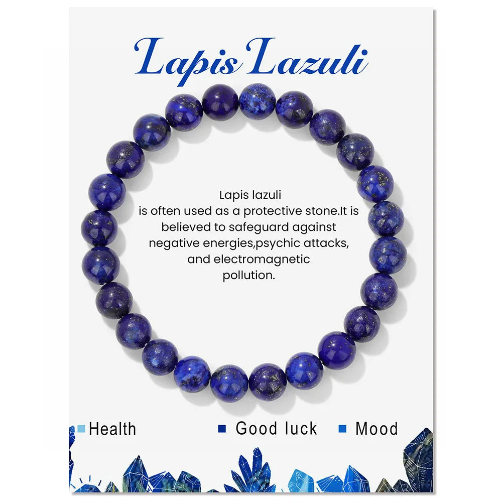 Aria: Natural Crystal Bracelet for Healing Energy