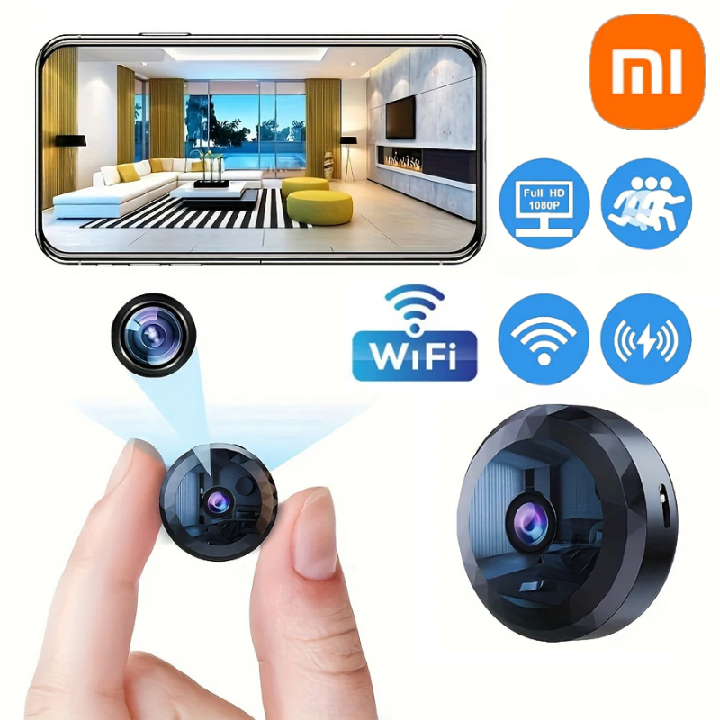 SecurEye Mini HD Camera - Compact 1080P Surveillance Solution