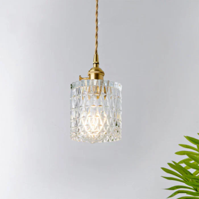 OpulentGlow Pendant – Elegant Glass Pendant Lamp