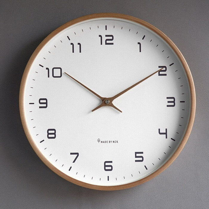 NordicTimber - Tough Wooden Wall Clock for Your Interior
