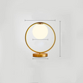 LuxeAura - Elegant Table Lamp with Ring Design for Any Interior