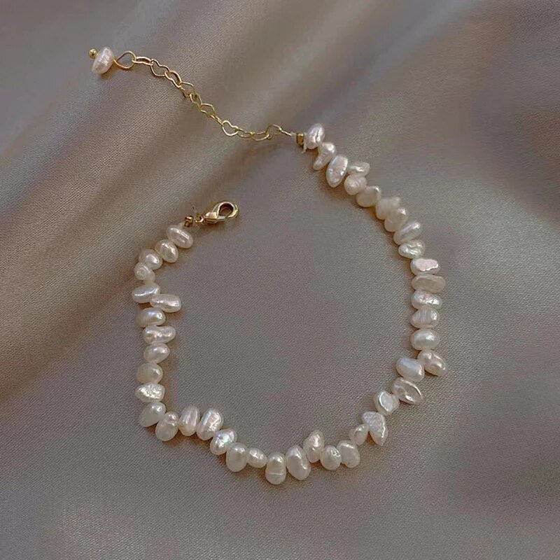 Elegant Freshwater Pearl Bracelet | Breathtaking White Pearls!