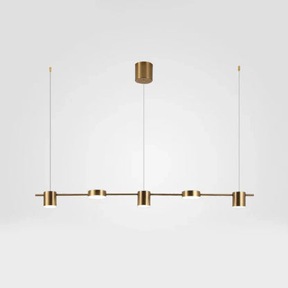 AuraDrum - Elegant Aluminum Pendant Lamp for Stylish Interiors