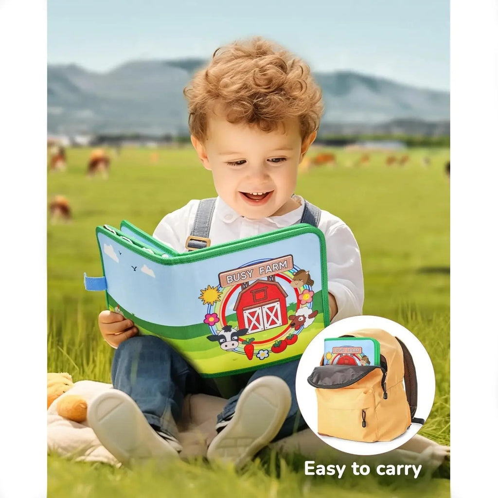 Creative Workbook with Farm Animals - For Toddlers and Preschoolers