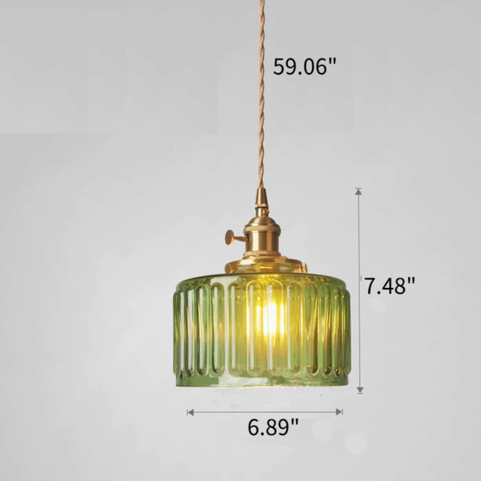 CrystalGlare - Vintage Crystal Hanging Lamp