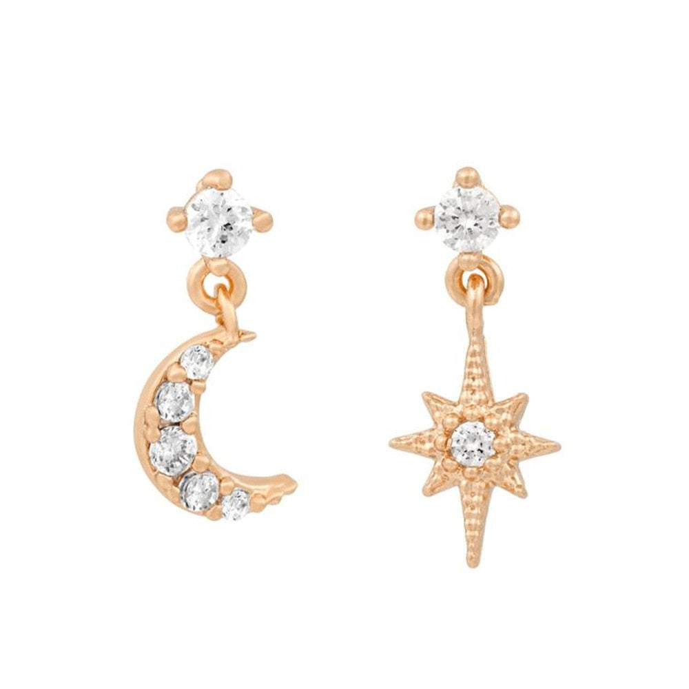 StarGlow Earrings - Magical Star Design Earrings