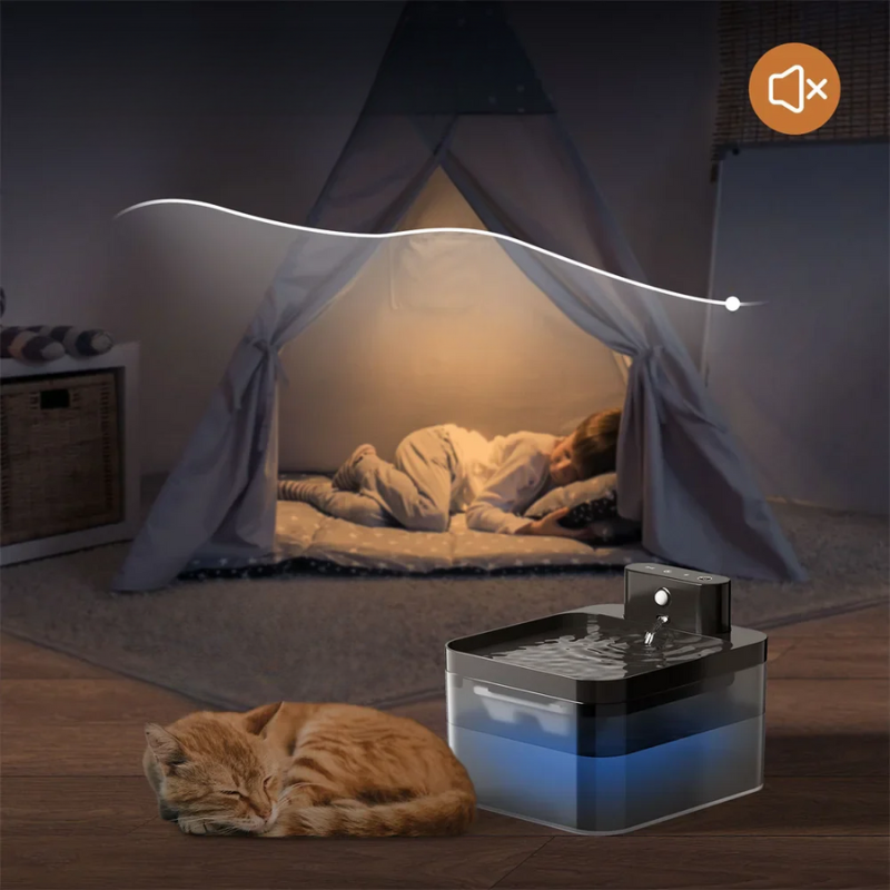 PureFlow Fountain - Smart Wireless Water Fountain for Cats