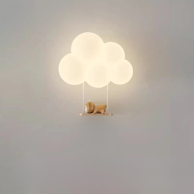 CloudLight – Modern LED Wall Lamp for Kids