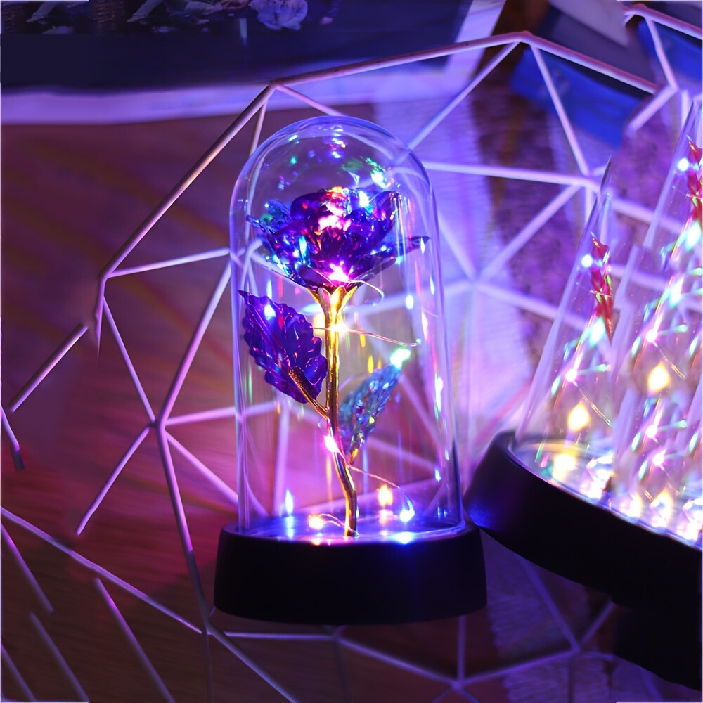 GoldenRose – Luxury Rose Lamp for Interior Decoration