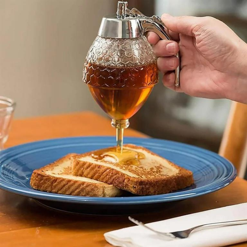 HoneySaver – Elegant and Practical Honey Dispenser