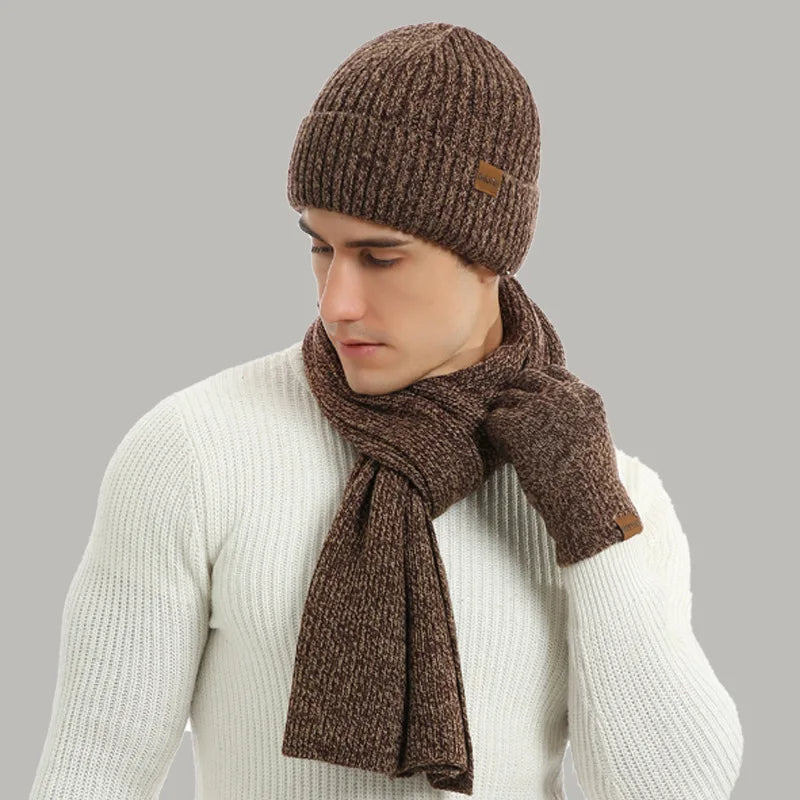 ArcticStyle – Trendy Winter Set with Beanie and Gloves