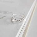Adjustable Double Line Ring - Elegant Lina Design