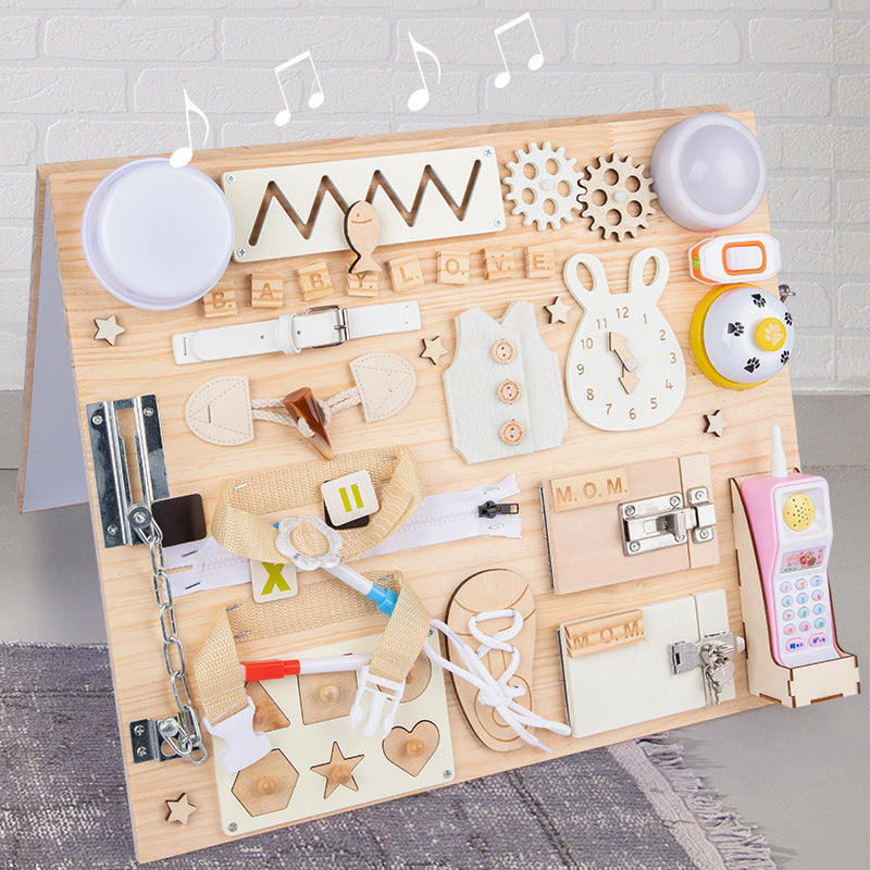 WoodPlay Board – Educational Play Board for Creativity