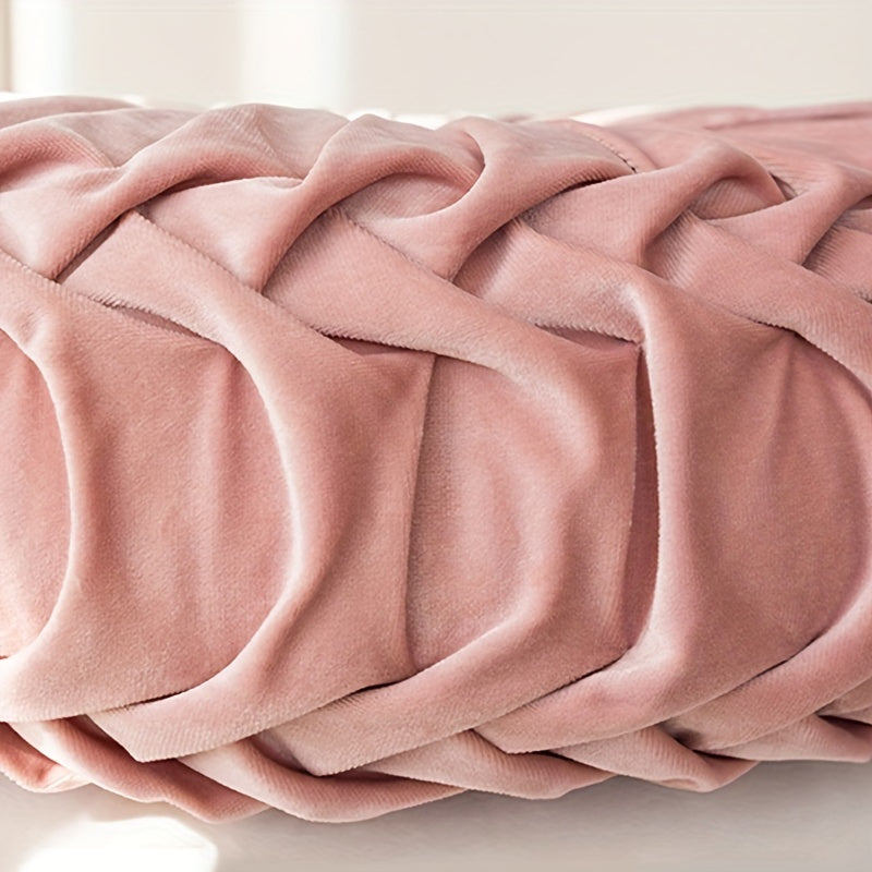 Velvet Pumpkin Cushion - Luxury Plush Cushion for Comfort