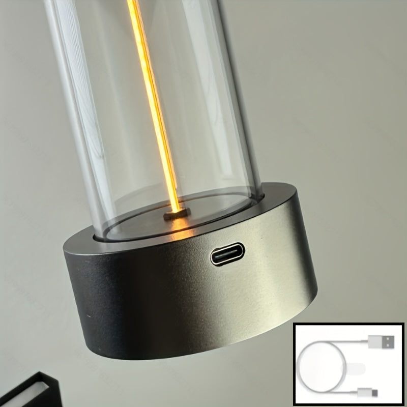 LumiFlex - Stylish LED Table Lamp with USB Charging Function