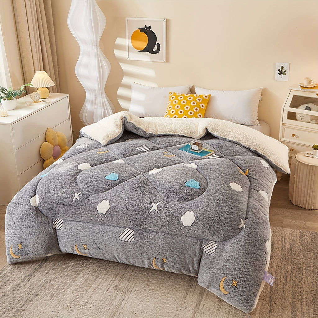 FloralDream – Soft Fleece Winter Duvet
