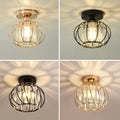 CrystalGlow - Luxury Crystal Ganglamp, Black Gold