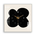 FloralTime Clock - Elegant Floral Wall Clock