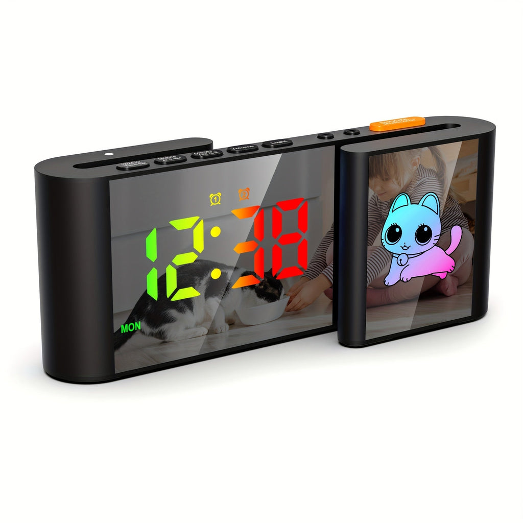 LumoBright Clock - Digital Alarm Clock with RGB Display