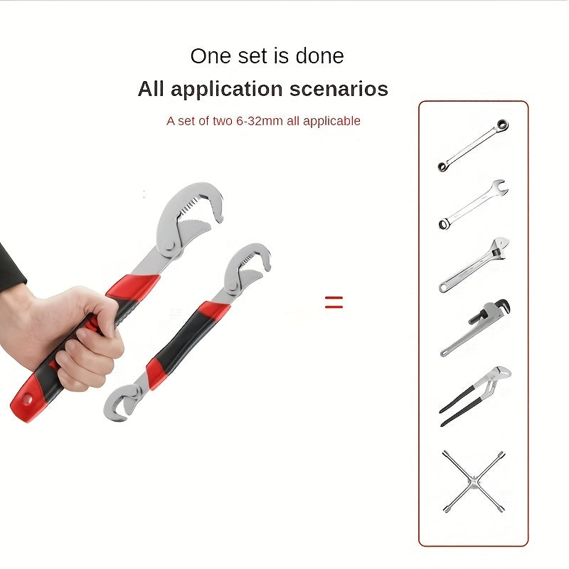Universal Triangular Toothed Wrench - 1+1 FREE