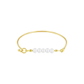 Elegant Bracelet with Fine Pearls - Selina