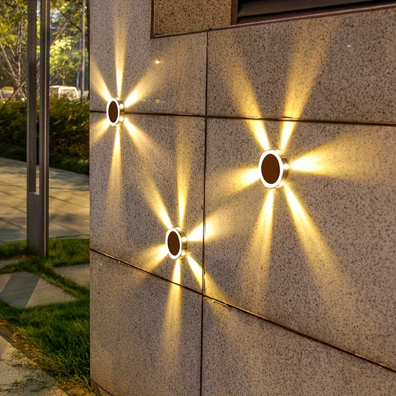 SolarGlow – 6 LED Outdoor Garden Lights