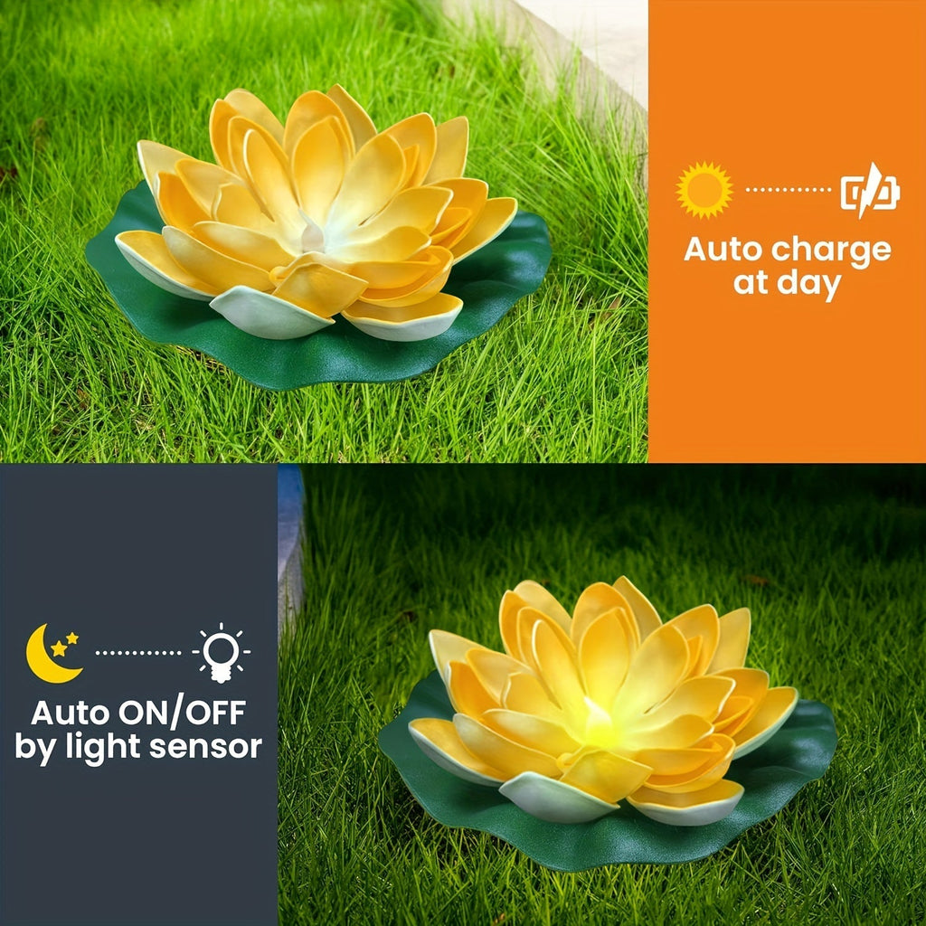 SolarLily – Stylish Lotus Solar LED Lanterns