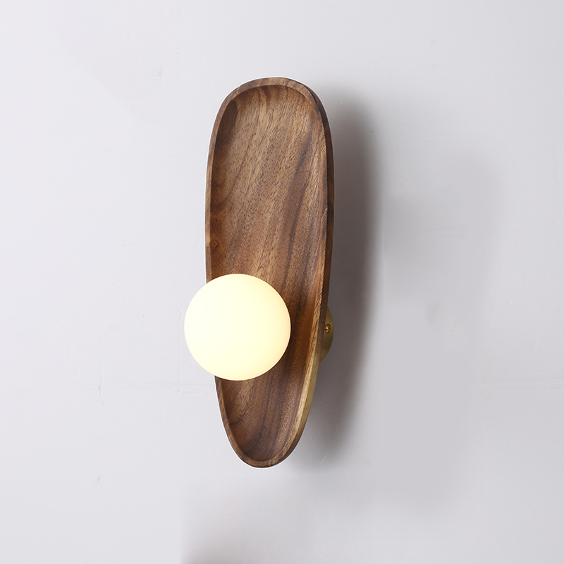 BoisLumi Wall – Natural Wooden Wall Lamp for Atmospheric Lighting