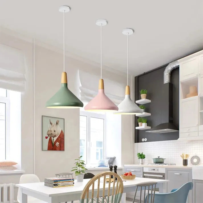 Chic Macaron Ceiling Lamp - Playful Elegance for Every Interior