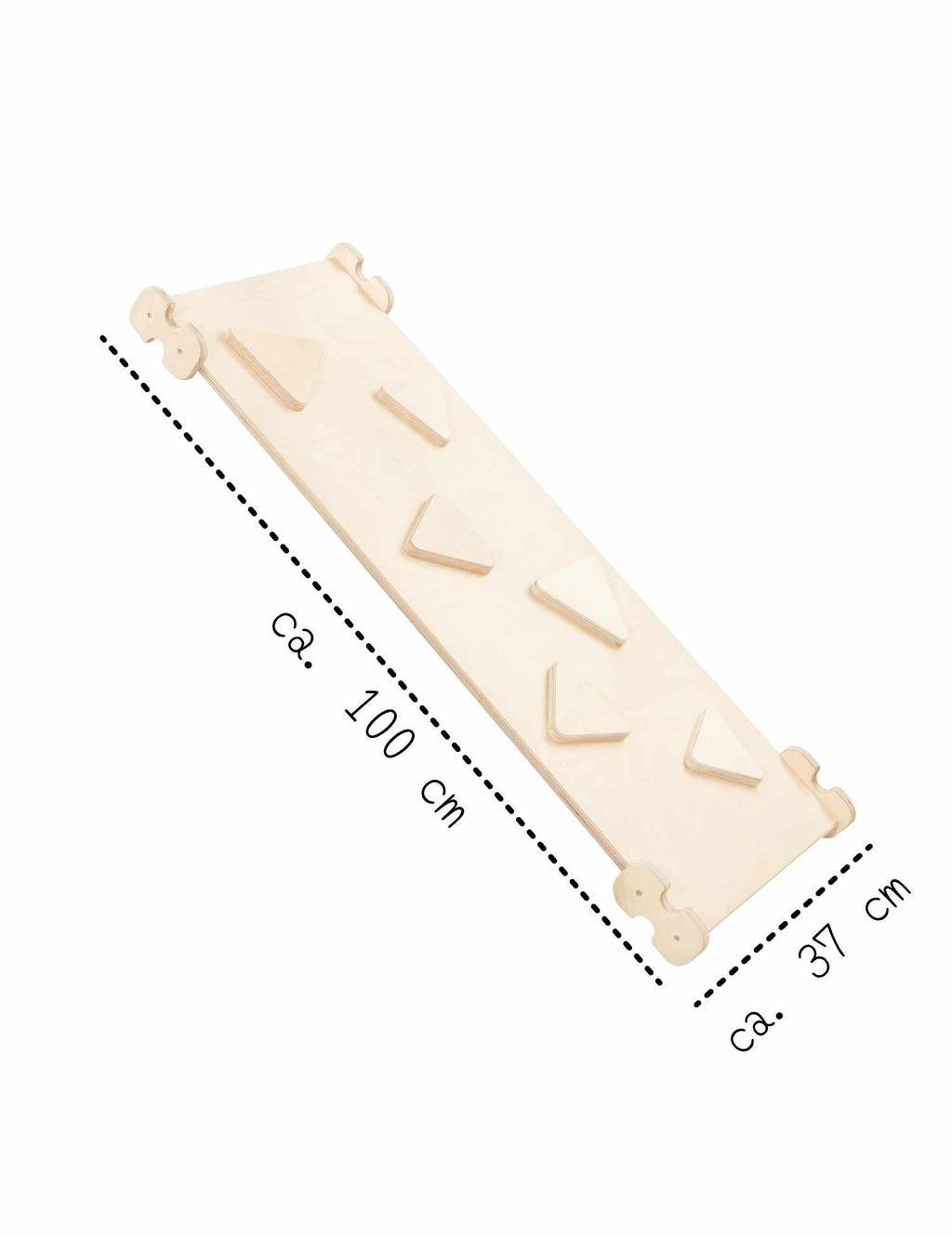 SlideClimber Board - Multifunctional Slide and Climbing Wall 100 cm