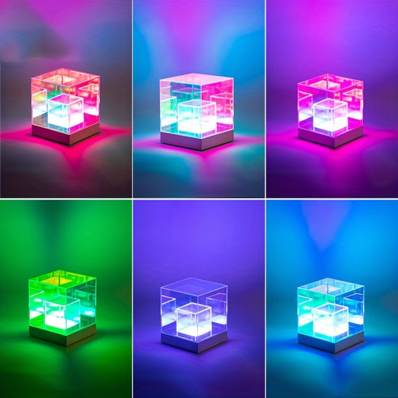 LumiSky - Adjustable Starry Sky Geometric Table Lamp