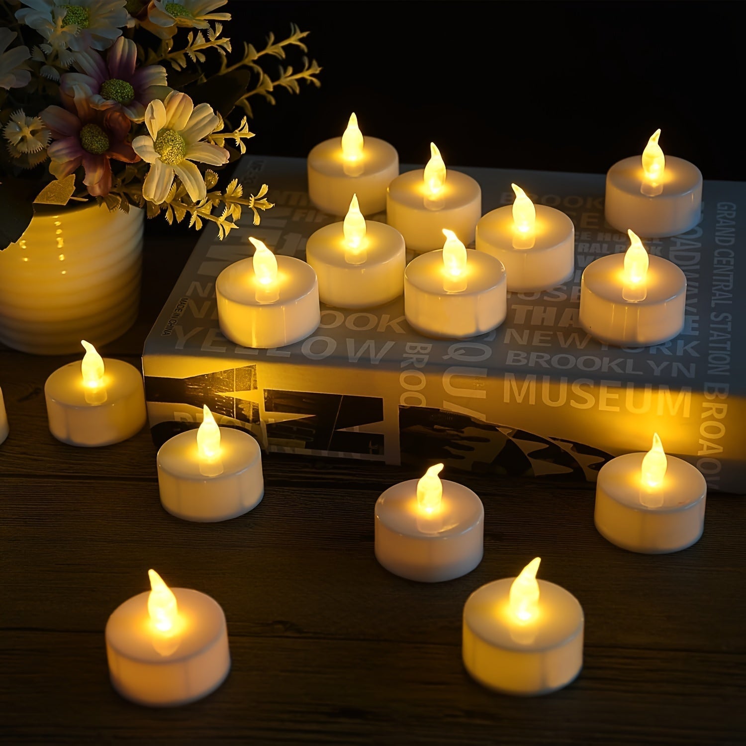 FlameFree LED Tea Lights – Atmospheric Lighting for Every Moment