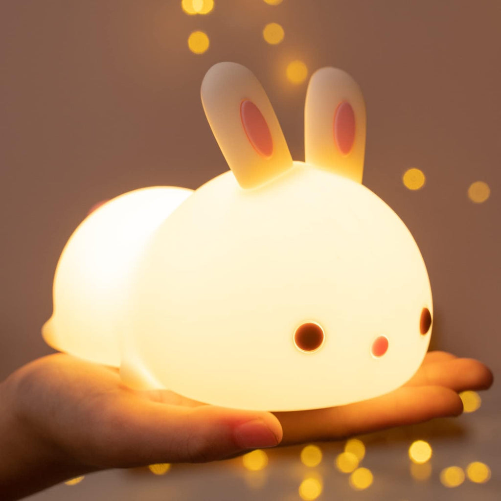 RabbitDream Night Light Magical Rabbit with Color-Changing LED Light