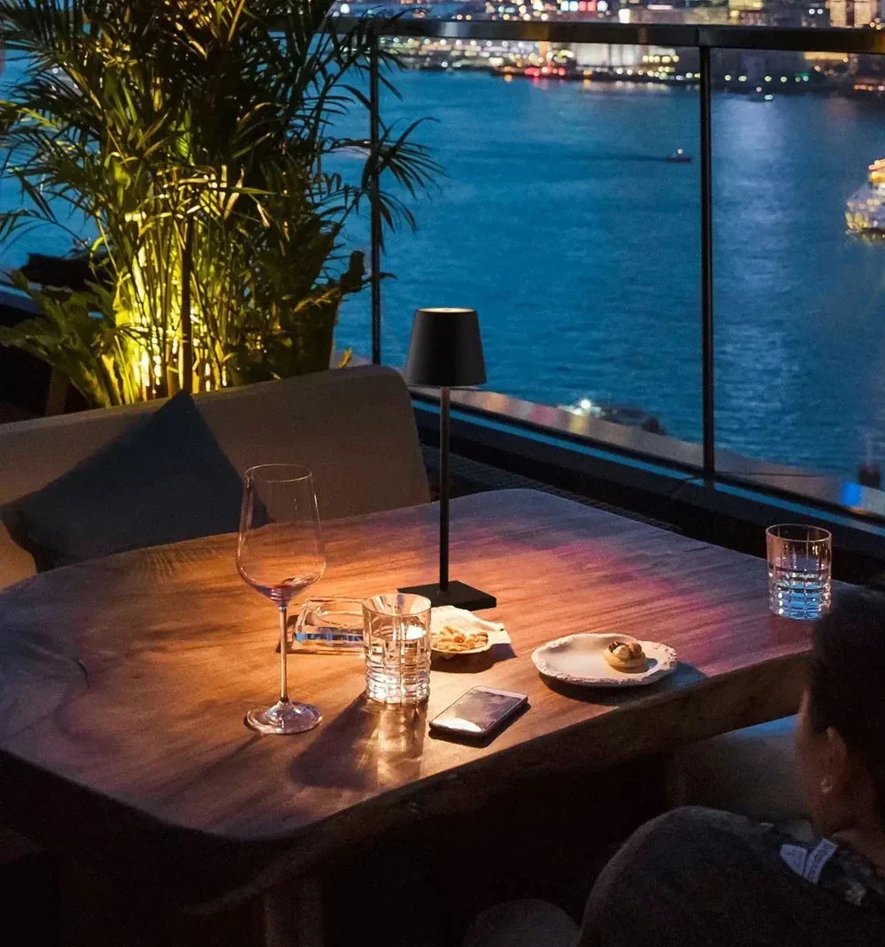 LumiNova – Adjustable Aluminum Table Lamp for Home
