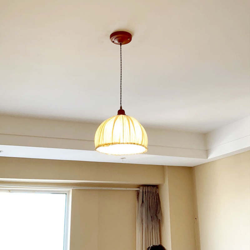EcoChic Pendant - Stylish Scandinavian Fabric Pendant Lamp