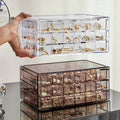 EleganceBox - Luxury Jewelry Organizer Whiteh 72 Compartments