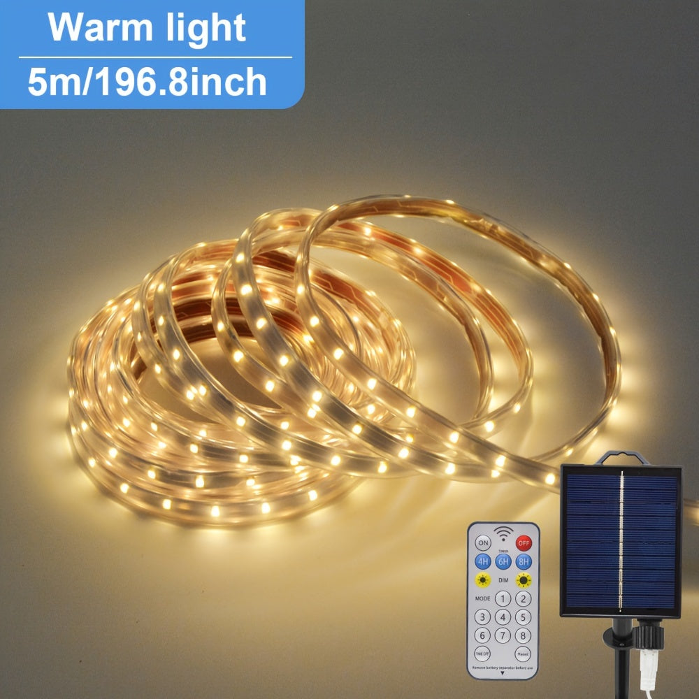 SolarFlex Light – Flexible LED Strip with Solar Power