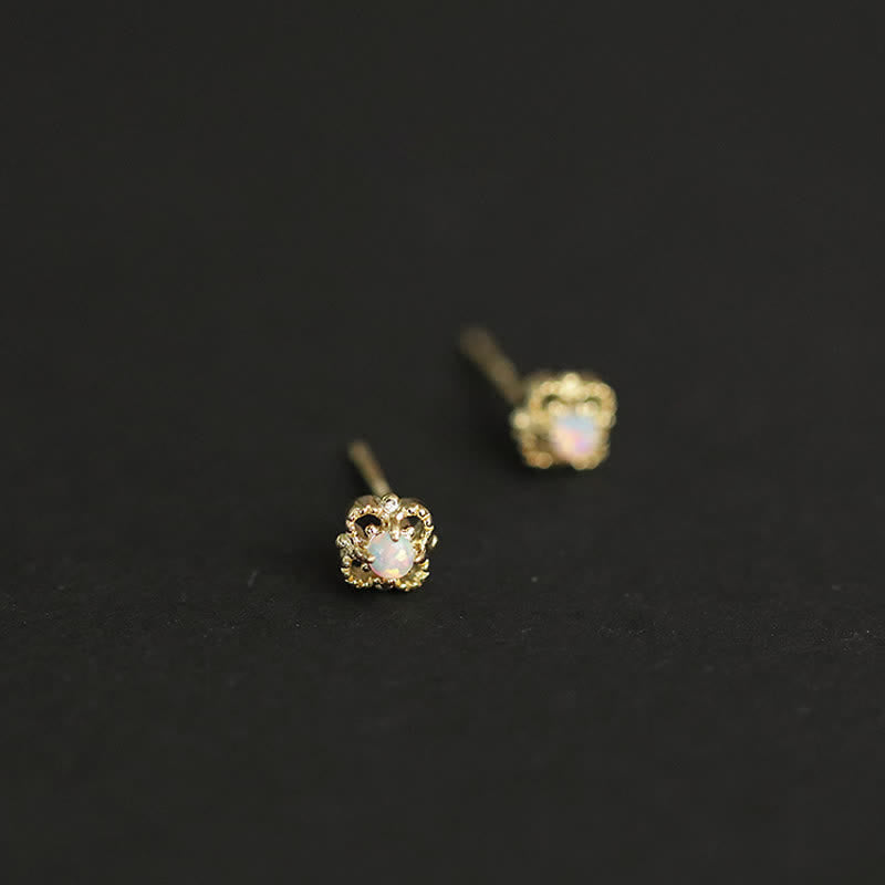 Charming Vintage Opal Earrings - Seraphina Collection