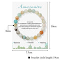 Aria: Natural Crystal Bracelet for Healing Energy