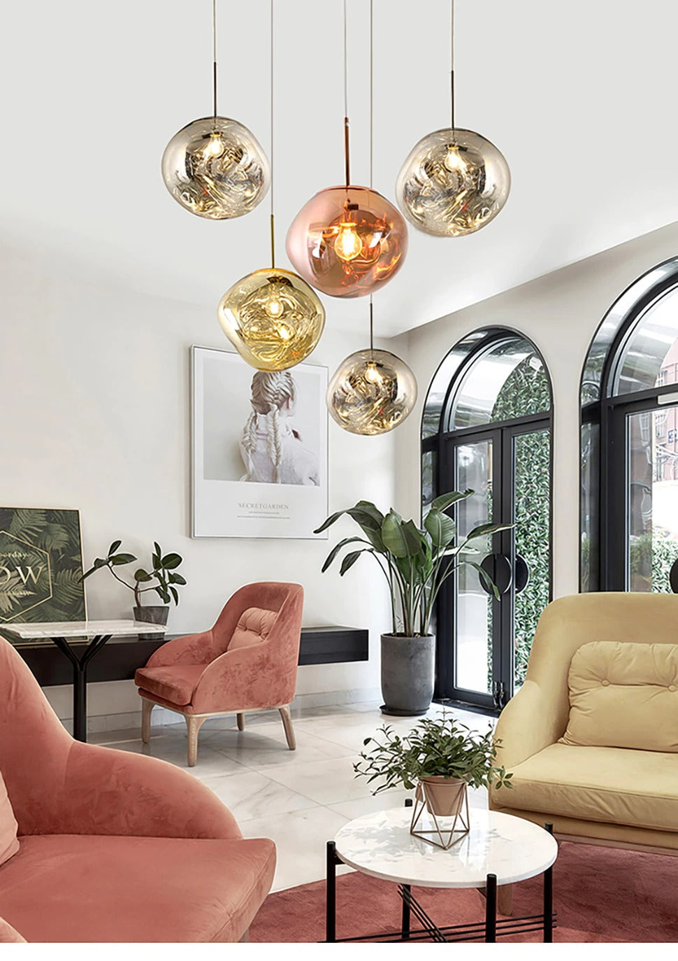 ChicGlow Pendant - Luxury LED Pendant Light for Home