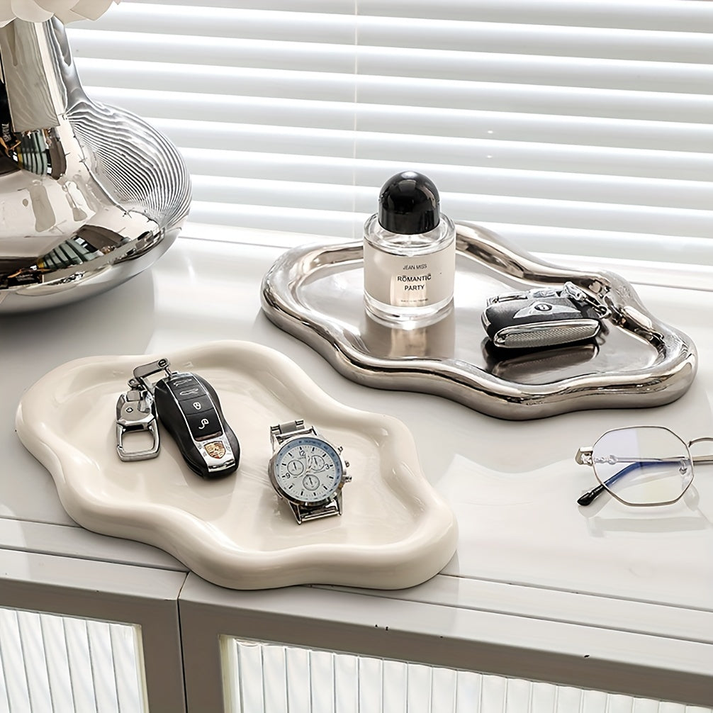 CloudDish - Elegant Cloud-Shaped Jewelry Organizer