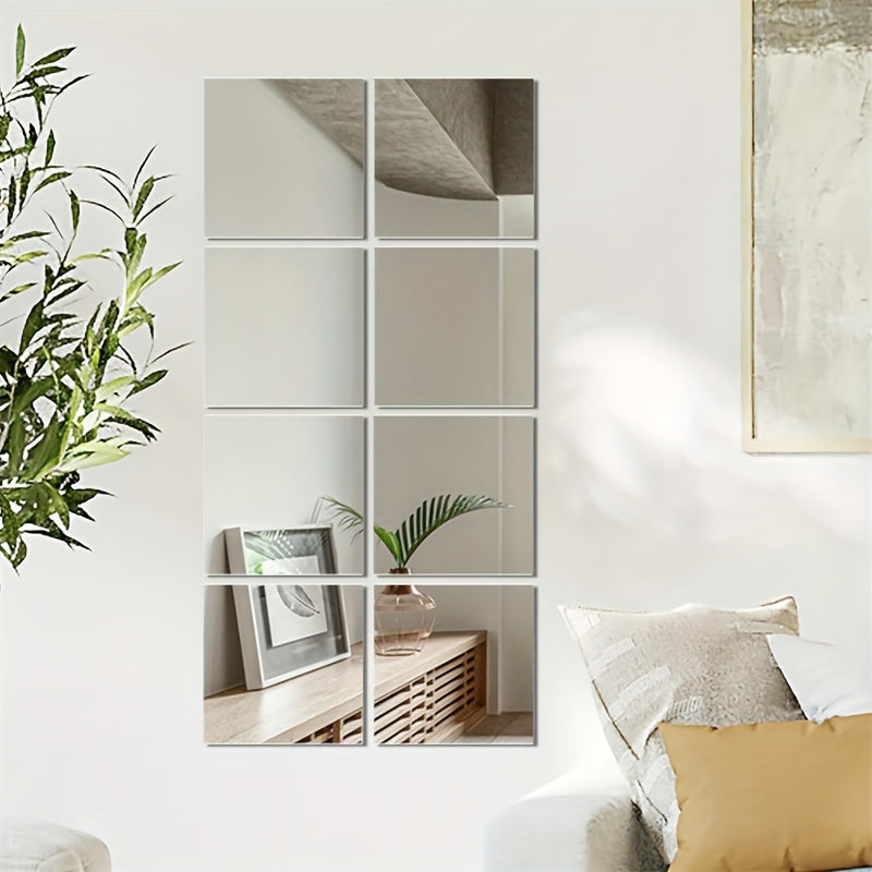 EleganceMirror – Luxury 3D Acrylic Mirror Tile Set