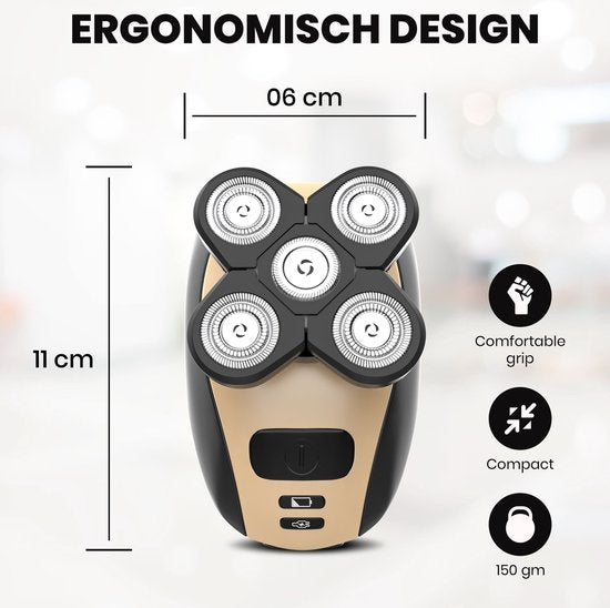 5-in-1 Shaver - Smooth Shave Without Irritation!
