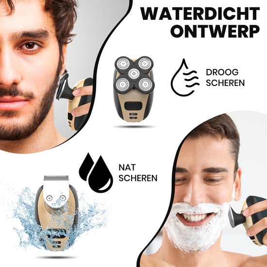 5-in-1 Shaver - Smooth Shave Without Irritation!