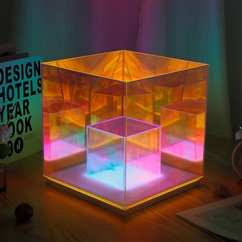 LumiLuxe - Adjustable LED Table Lamp with 3 Colors