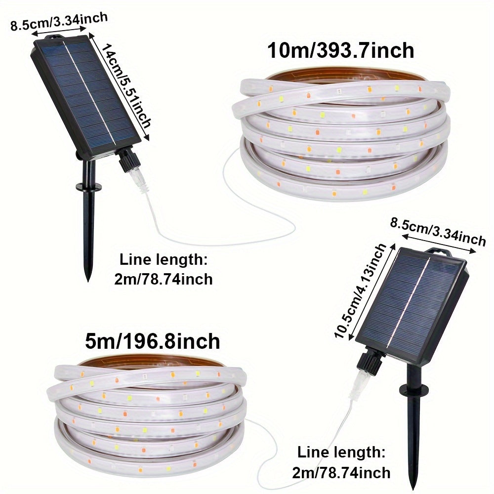 SolarFlex Light – Flexible LED Strip with Solar Power