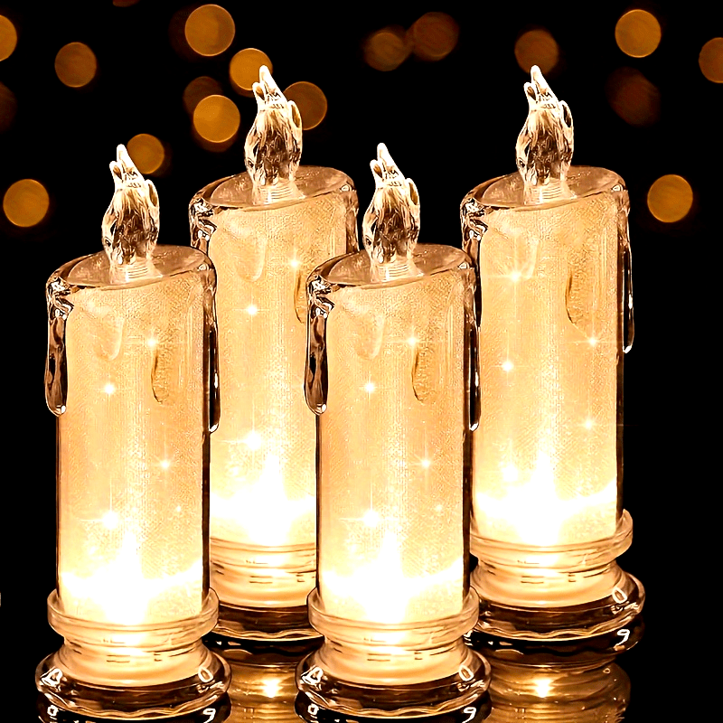 Romantic LED Candle Set – Atmospheric Indoor Lighting